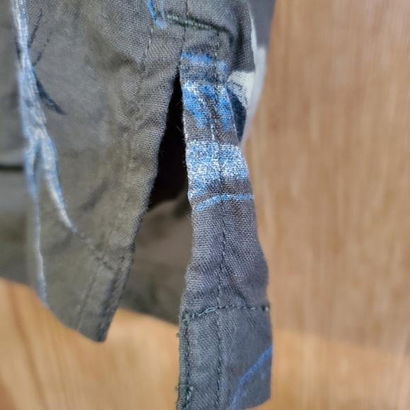 Columbia sportswear Hawaiian style swordfish print cotton shirt - Picture 8 of 11